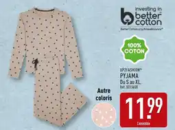 ALDI UP2FASHION PYJAMA offre