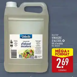 ALDI DILECTA Vinaigre d'alcool offre