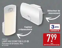 ALDI CASALUX Lampe multifonction à led offre