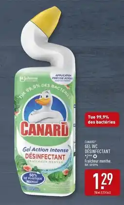 ALDI CANARD Gel WC Désinfectant offre