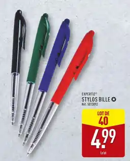 ALDI EXPERTIZ Stylos bille offre