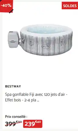 Bricomarché Bestway spa gonflable fiji offre