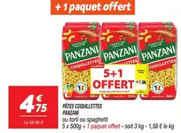 Netto Pazani pates coquillettes offre