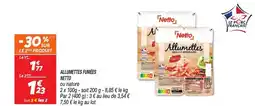 Netto Netto allumettes fumees offre