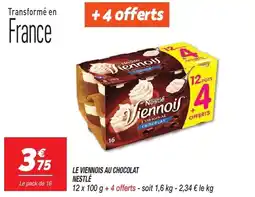 Netto Le viennois au chocolat nestle offre