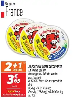 Netto La vache qui rit 24 portions offre decouverte offre