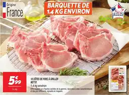 Netto Netto 10 ctes de porc a griller offre