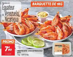 Netto Netto crevettes cuites offre