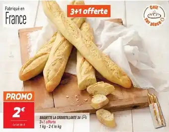 Netto Baguette la croustillante x4 offre