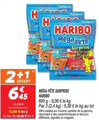 Netto Haribo mega fete surprise offre