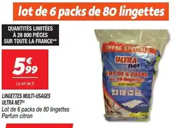 Netto Ultra net lingetes multi usages offre