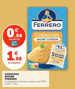 Utile Couscous moyen ferrero offre