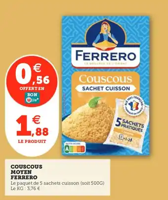 Utile Couscous moyen ferrero offre