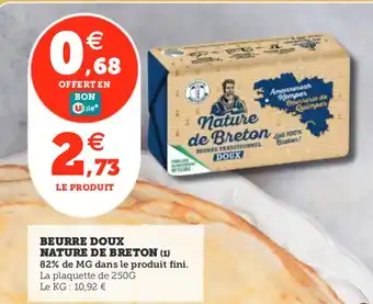 Utile Beurre doux nature de breton offre