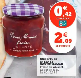 Utile Confiture intense bonne maman offre