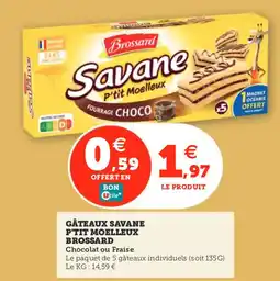 Utile Gateaux savane p tit moelleux brossard offre