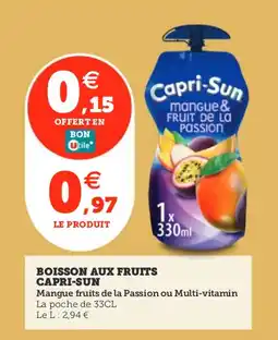 Utile Boisson aux fruits capri-sun offre