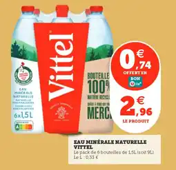 Utile Eau minerale naturelle vittel offre