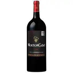 E.Leclerc Magnum Mouton Cadet, 2022 - Bordeaux AOP - Rouge - 1.5 L offre