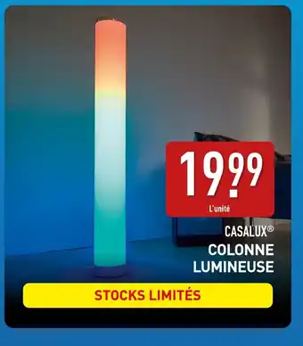 ALDI CASALUX Colonne lumineuse offre