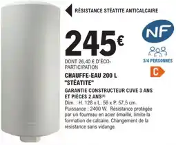 E.Leclerc Brico Chauffe-eau offre