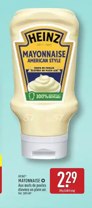 ALDI HEINZ Mayonnaise offre