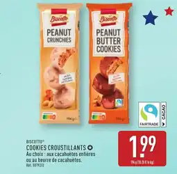 ALDI BISCOTTO Cookies croustillant offre