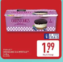 ALDI TRADER JOE'S Cheesecake à la myrtille offre