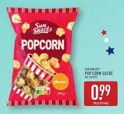 ALDI SUN SNACKS Pop corn sucré offre