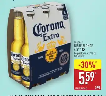 ALDI CORONA Bière blonde offre