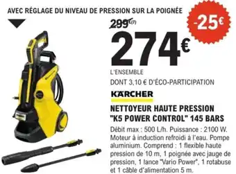 E.Leclerc Brico Karcher nettoyeur haute pression offre