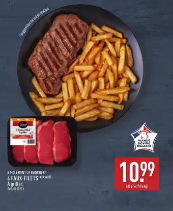 ALDI ST-CLÉMENT LE BOUCHER 4 faux filets offre