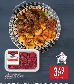 ALDI ST-CLÉMENT LE BOUCHER Rognons de bœuf offre