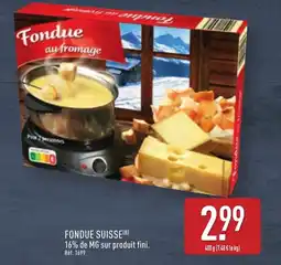 ALDI Fondue suisse offre