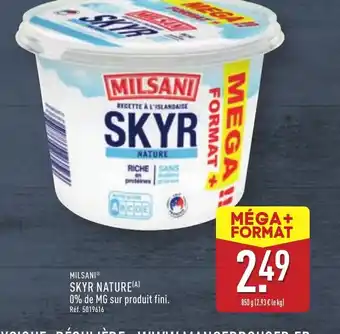 ALDI MILSANI Skyr nature offre