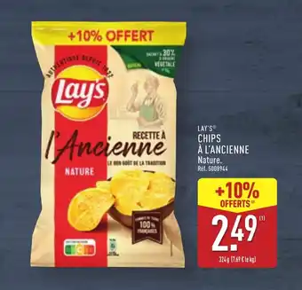 ALDI LAY'S Chips à l'ancienne nature offre