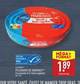 ALDI Pilchards de harengs offre