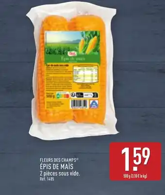 ALDI FLEURS DES CHAMPS Épis de maïs offre