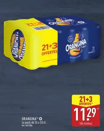 ALDI ORANGINA offre