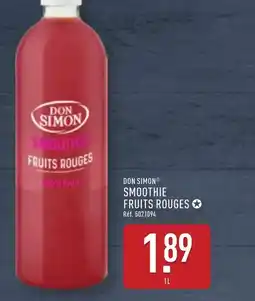 ALDI DON SIMON Smoothie fruits rouges offre