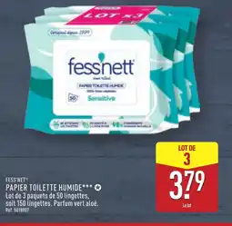 ALDI FESS'NET Papier toilette humide offre