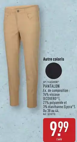 ALDI UP 2 FASHION Pantalon offre