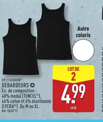 ALDI UP 2 FASHION Débardeurs offre