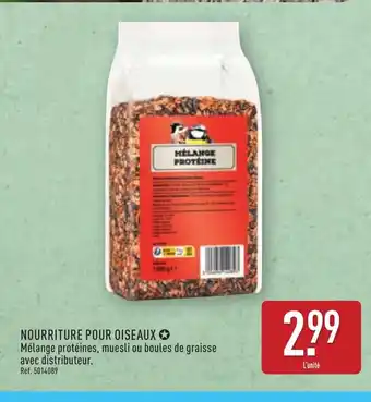 ALDI Nourriture pour oiseaux offre