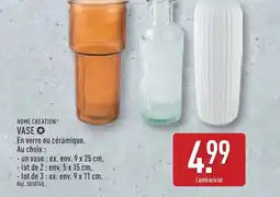 ALDI HOME CREATION Vase offre