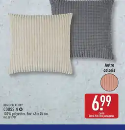 ALDI HOME CREATION Coussin offre