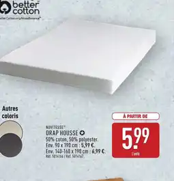 ALDI NOVITESSE Drap housse offre