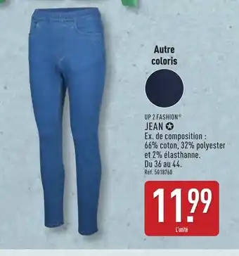 ALDI UP 2 FASHION Jean offre