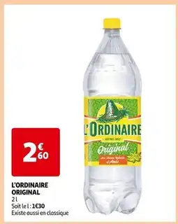 Auchan Supermarché L'ORDINAIRE L'ordinaire original offre