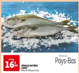 Auchan Supermarché Sériole entière vidée offre